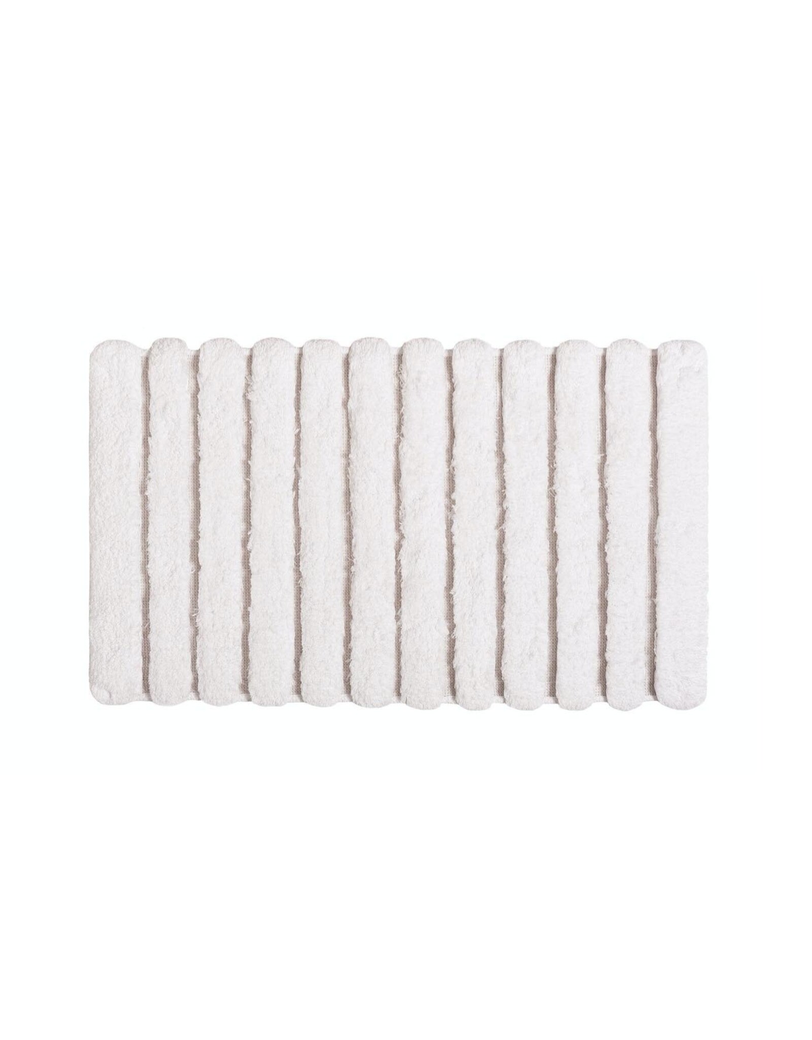 Petra Bath Rug, White 24x39 (L)