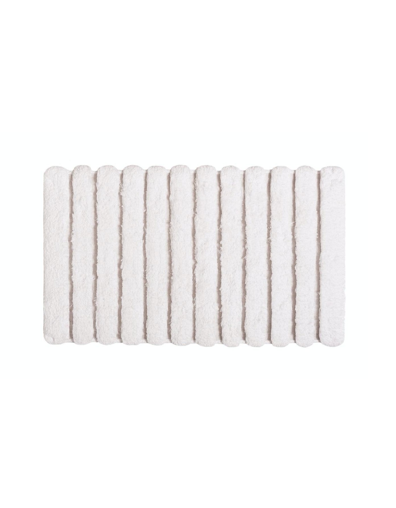 Petra White Bath Rug 24x39