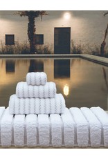 Petra Bath Rug, White 20x31