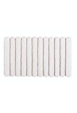 Petra Bath Rug, White 20x31 (L)