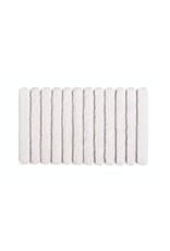 Petra Bath Rug, White 20x31