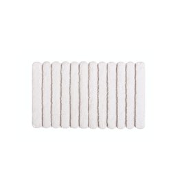 Petra Bath Rug, White 20x31