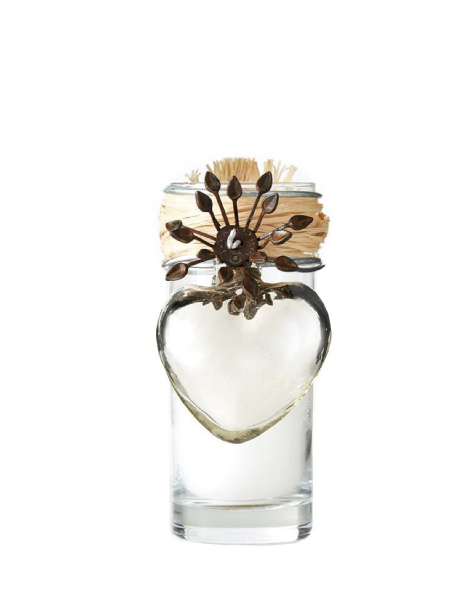 Adelita Corazon Votive Candle, Mercury