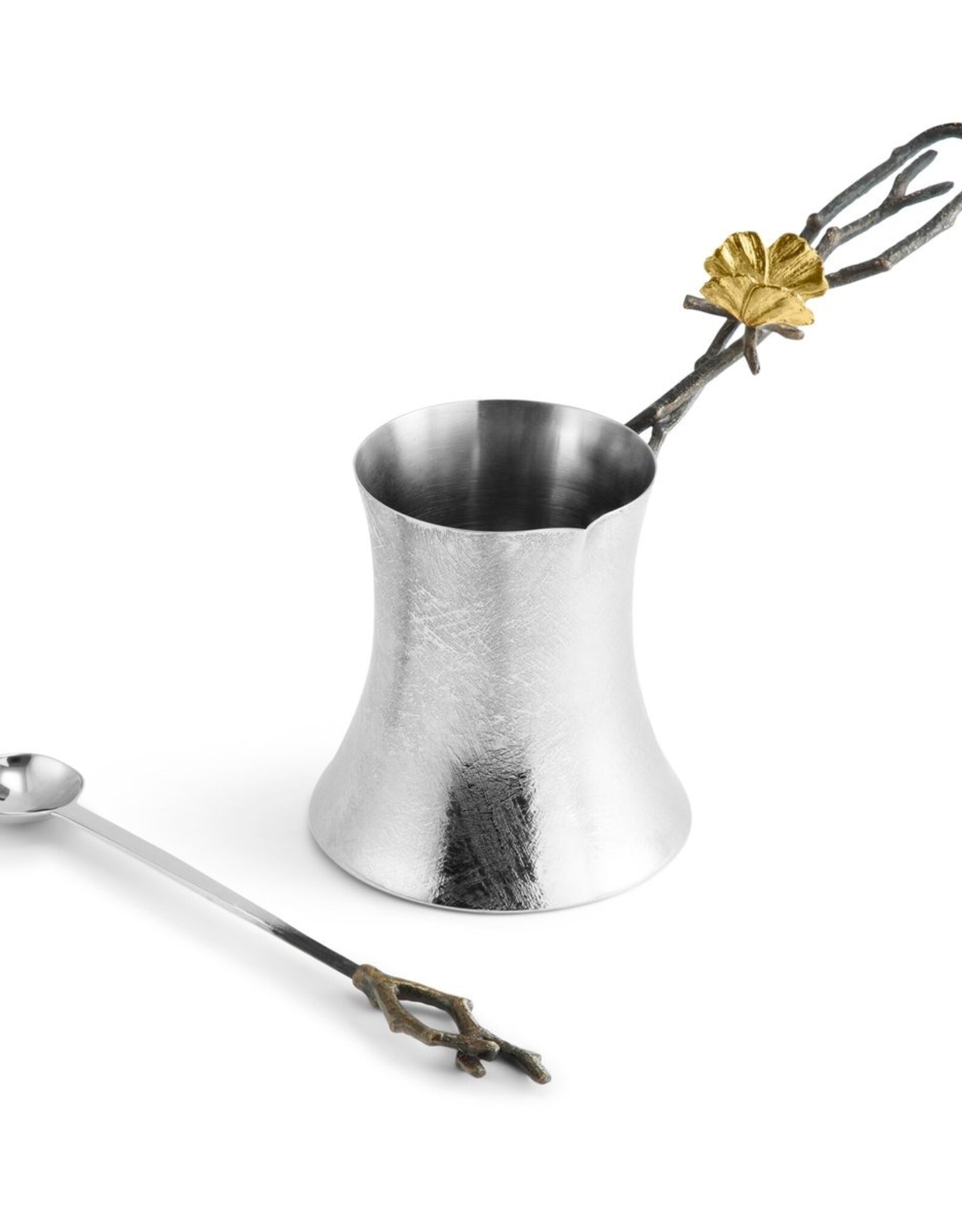 Butterfly Ginkgo Coffee Pot w/ Spoon