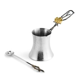 Butterfly Ginkgo Coffee Pot w/ Spoon