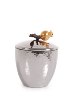 Pomegranate Sugar Pot w/ Spoon