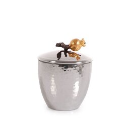 Pomegranate Sugar Pot w/ Spoon