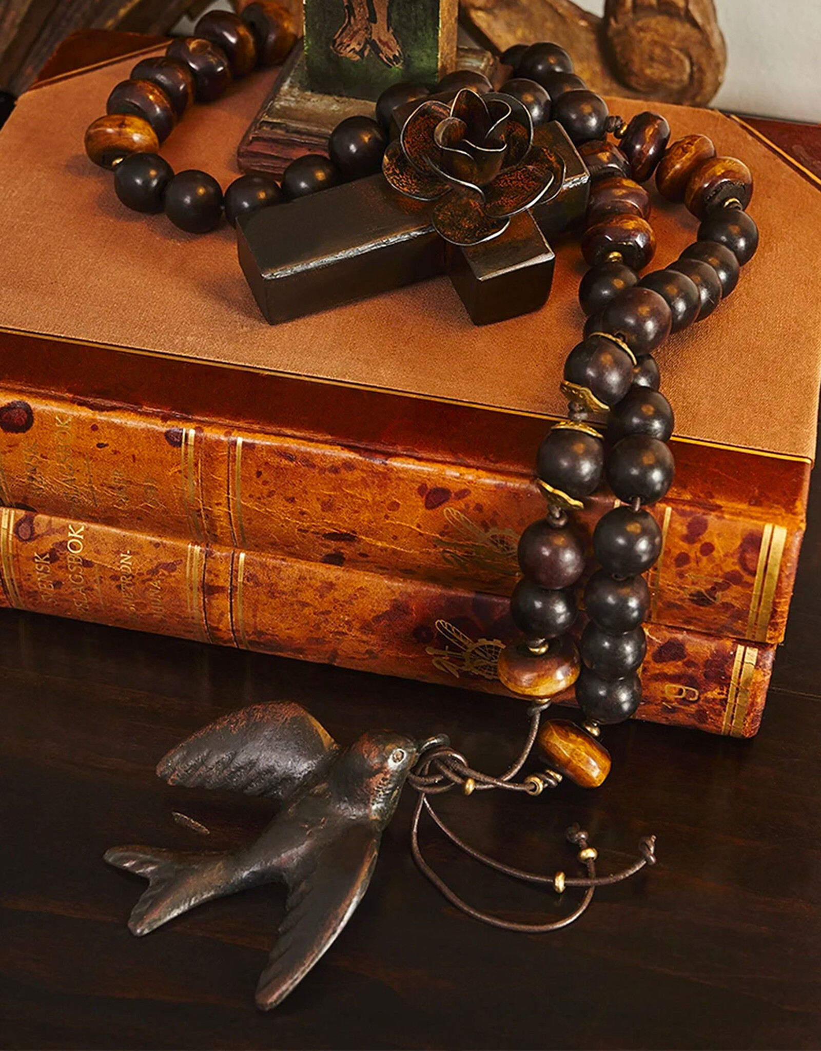 Palomita Blessing Beads w/ Soaring Dove