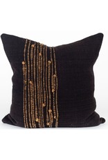 Black & Gold Pillow, Chile 26x26