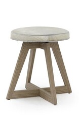Mason Swivel Hair on Hide Dining Stool (L) FIXTURE