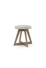 Mason Swivel Hair on Hide Dining Stool (L)