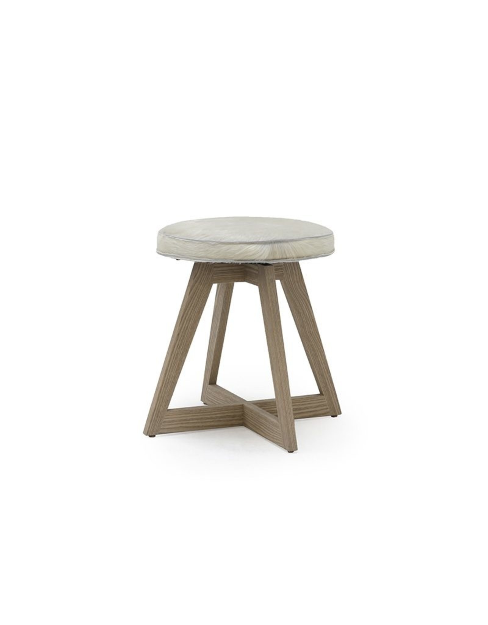 Mason Swivel Hair on Hide Dining Stool (L)