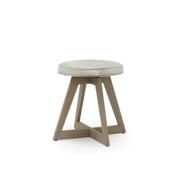 Mason Swivel Hair on Hide Dining Stool (L) FIXTURE