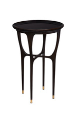 Auby Auxiliary Table, Ebony