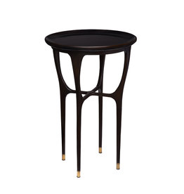 Auby Auxiliary Table, Ebony