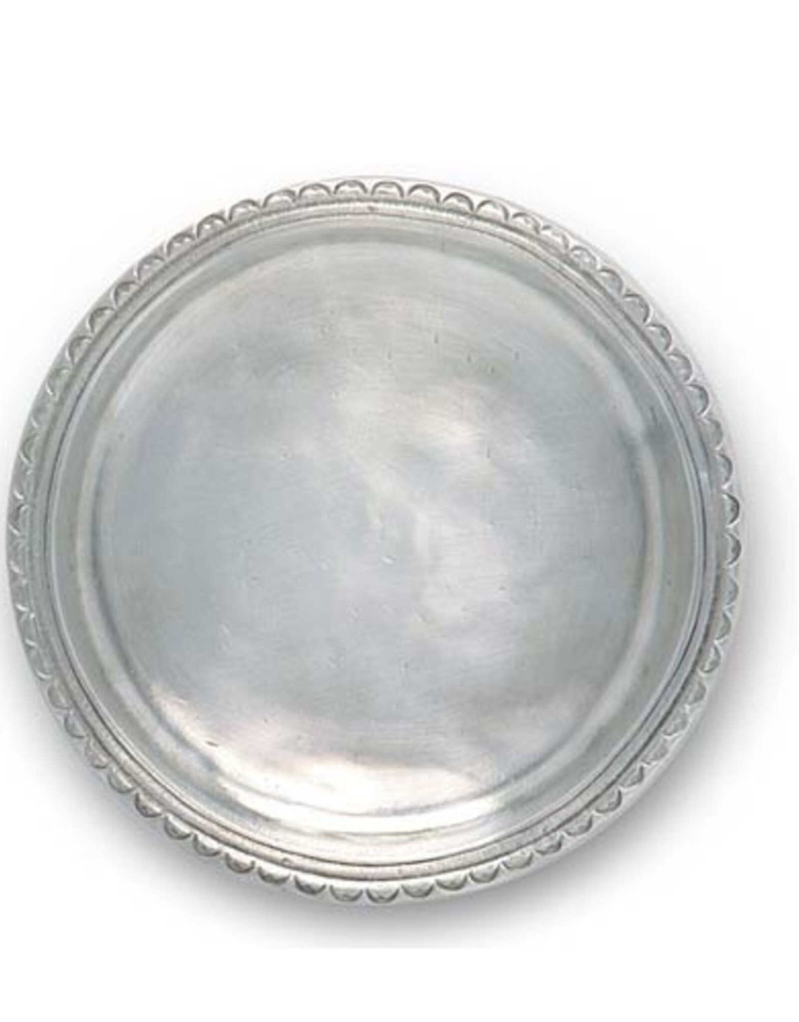 Scallop Rimmed Bottle Coaster, A424.0
