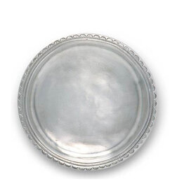 Scallop Rimmed Bottle Coaster, A424.0