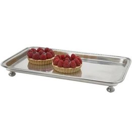 Footed Rectangle Service / Vanity Tray