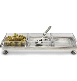 Footed Crudite Tray, 1247.5