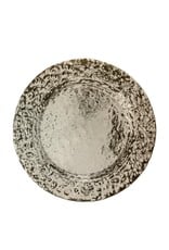 Double Hammered Nickel Charger, 14"