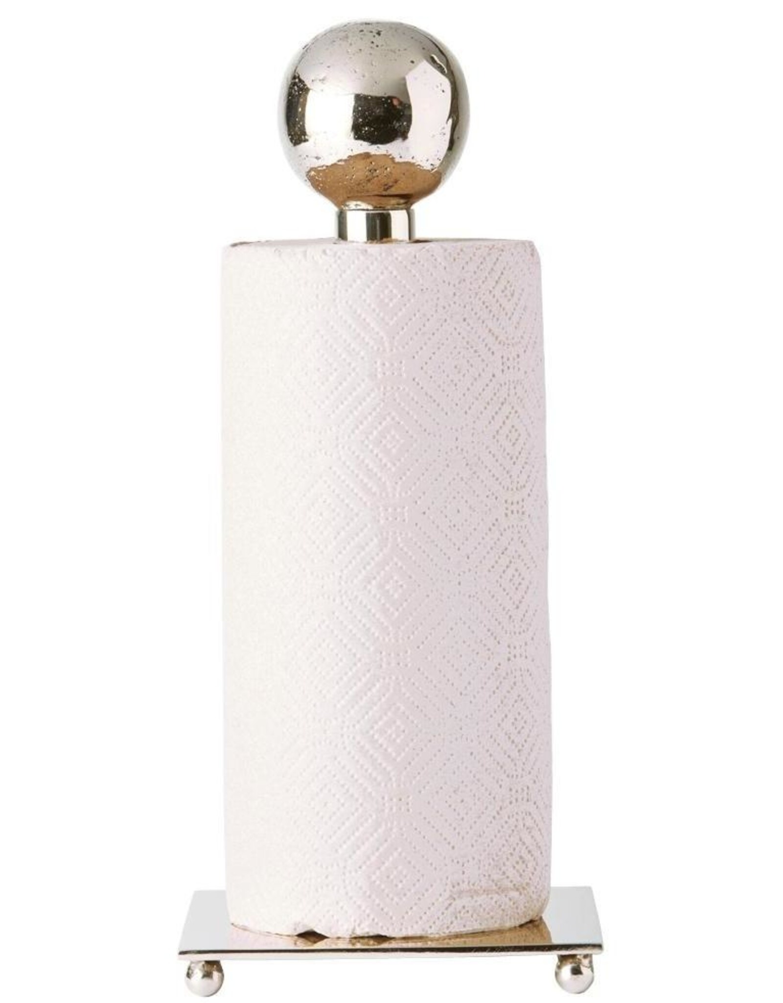 Posada Nickel Paper Towel Holder