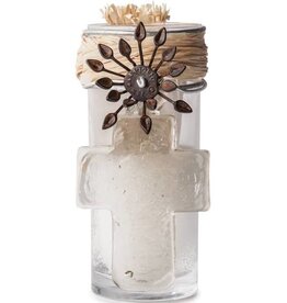 Votive Candle Adelita Houseblessing Cross
