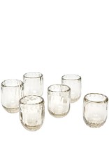 Pequenas Acanaladas, Set of 6