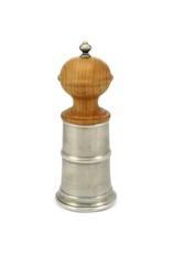 Wood & Pewter Pepper Mill