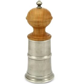 Wood & Pewter Salt Mill, 1340.0