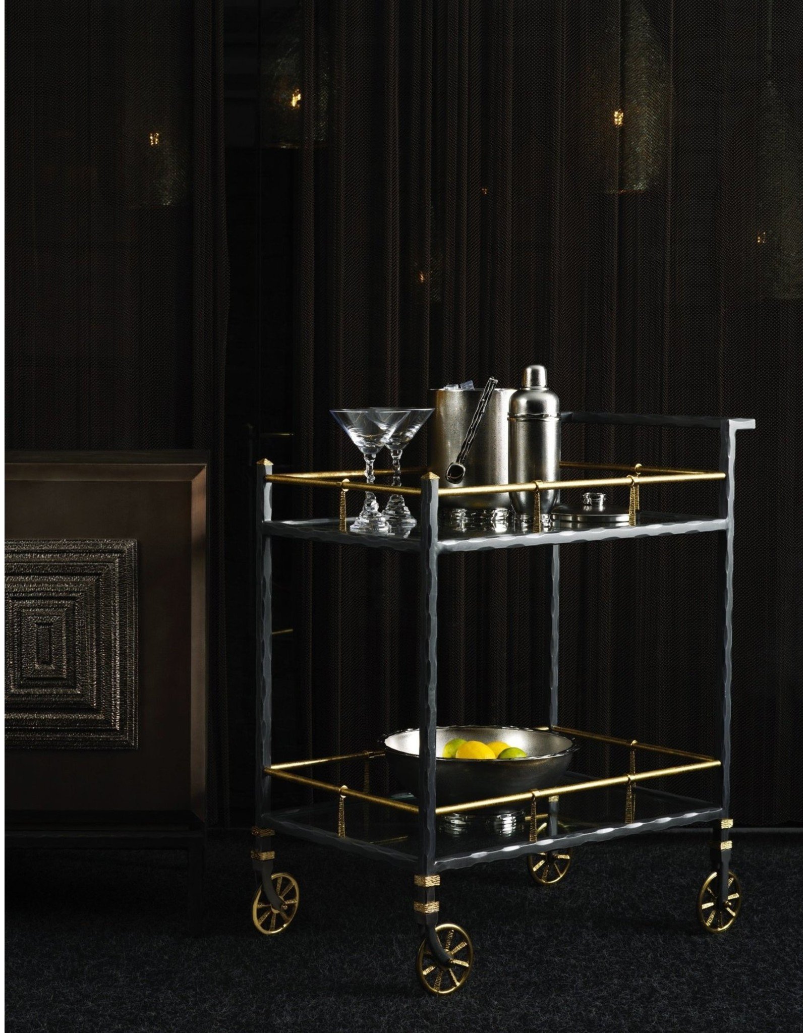 Forged Bar Cart