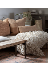 White Alpaca Rug, Chile 48x27
