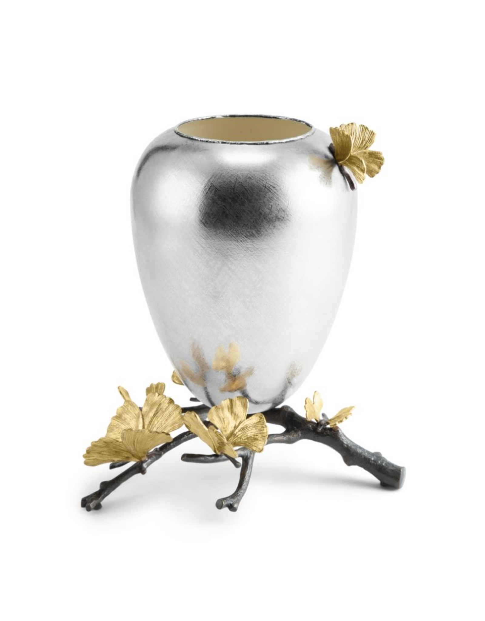 Butterfly Ginkgo Vase