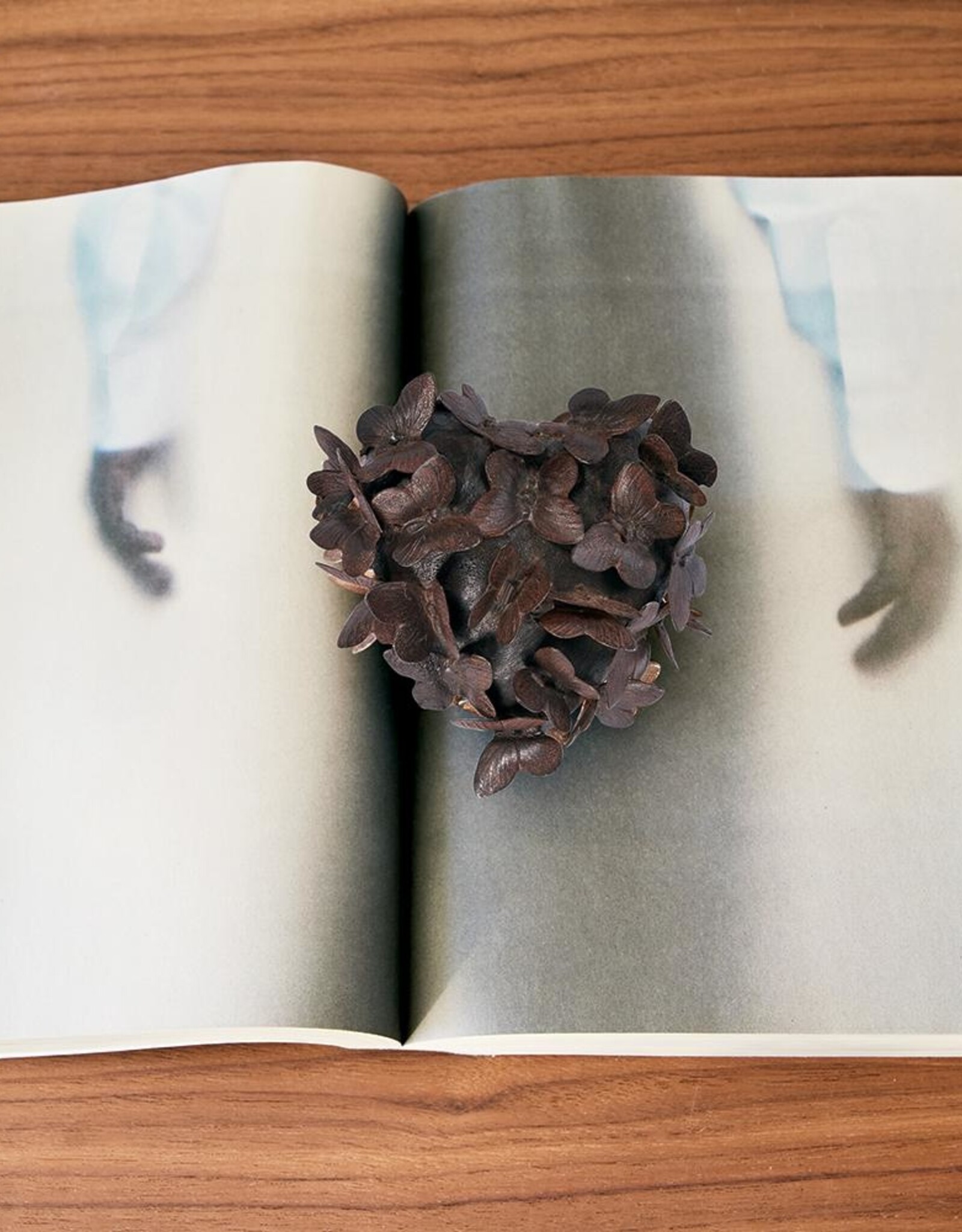 Marie Madeline Cast Iron Box w/ Forged Butterflies