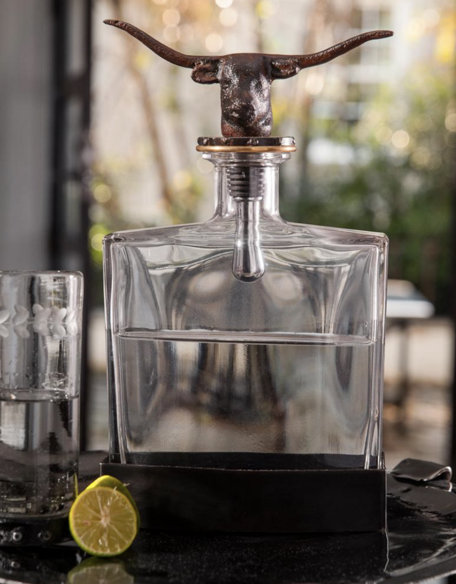 Nueces Longhorn Decanter