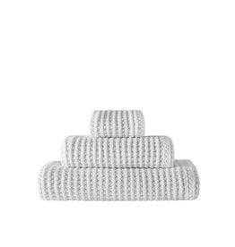 Aura White Bath Towel 28 x 55