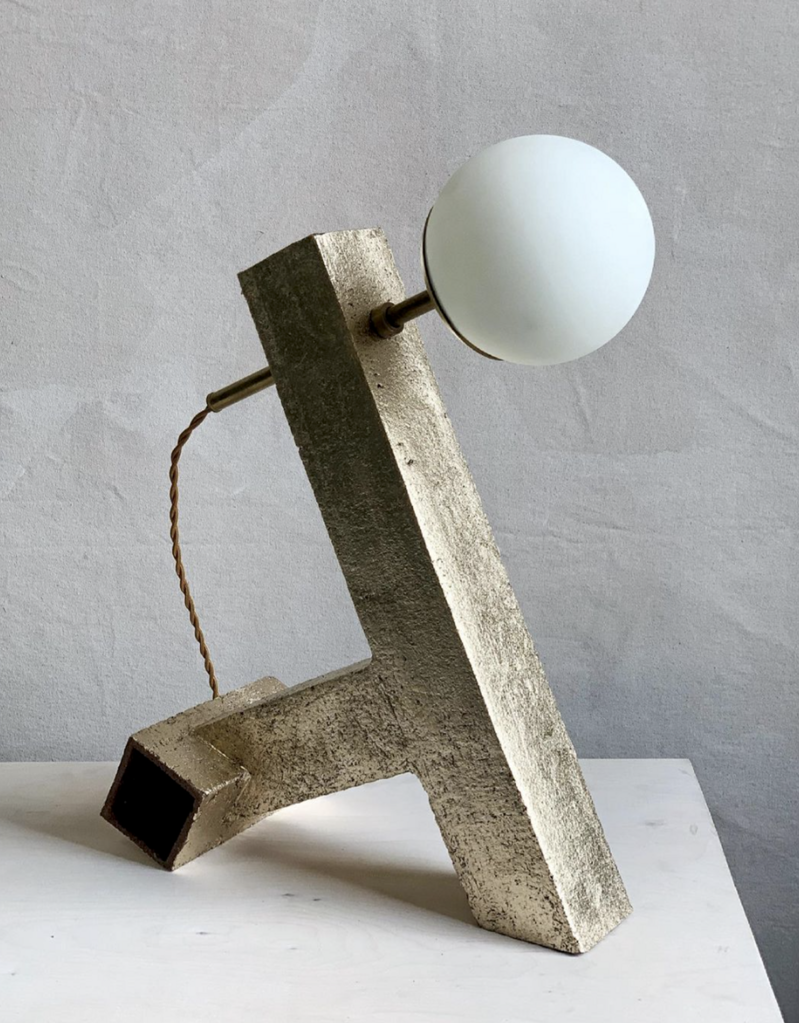 Conduit Anchor Lamp, Moon Gold