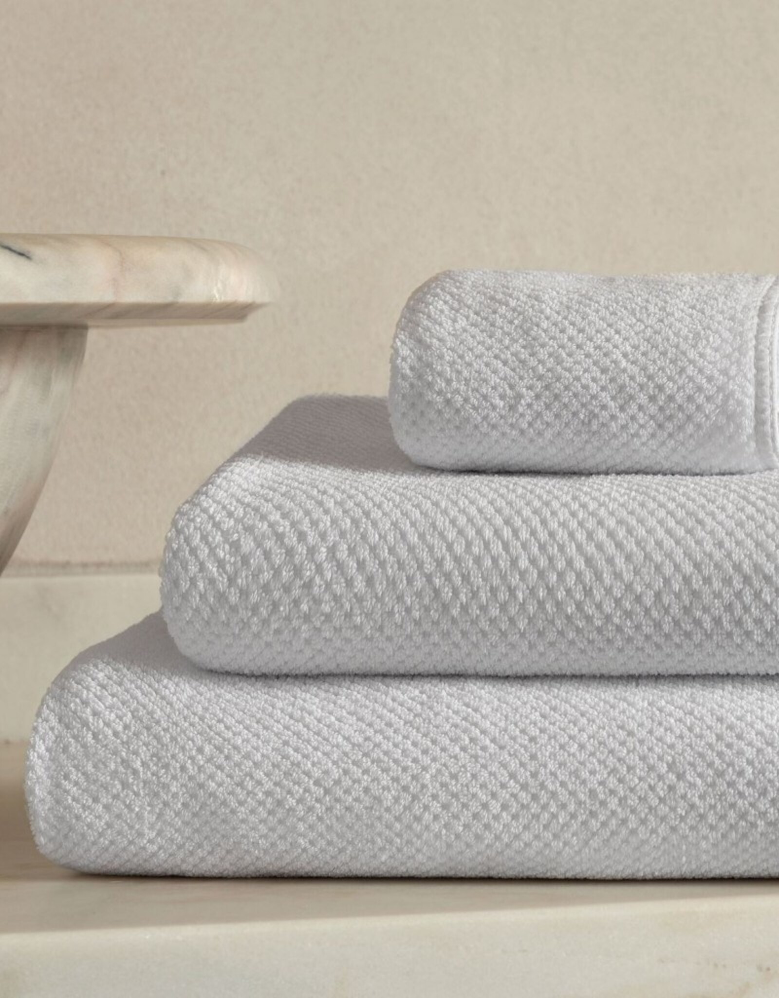 Bee Waffle Storm Hand Towel 18 x 30