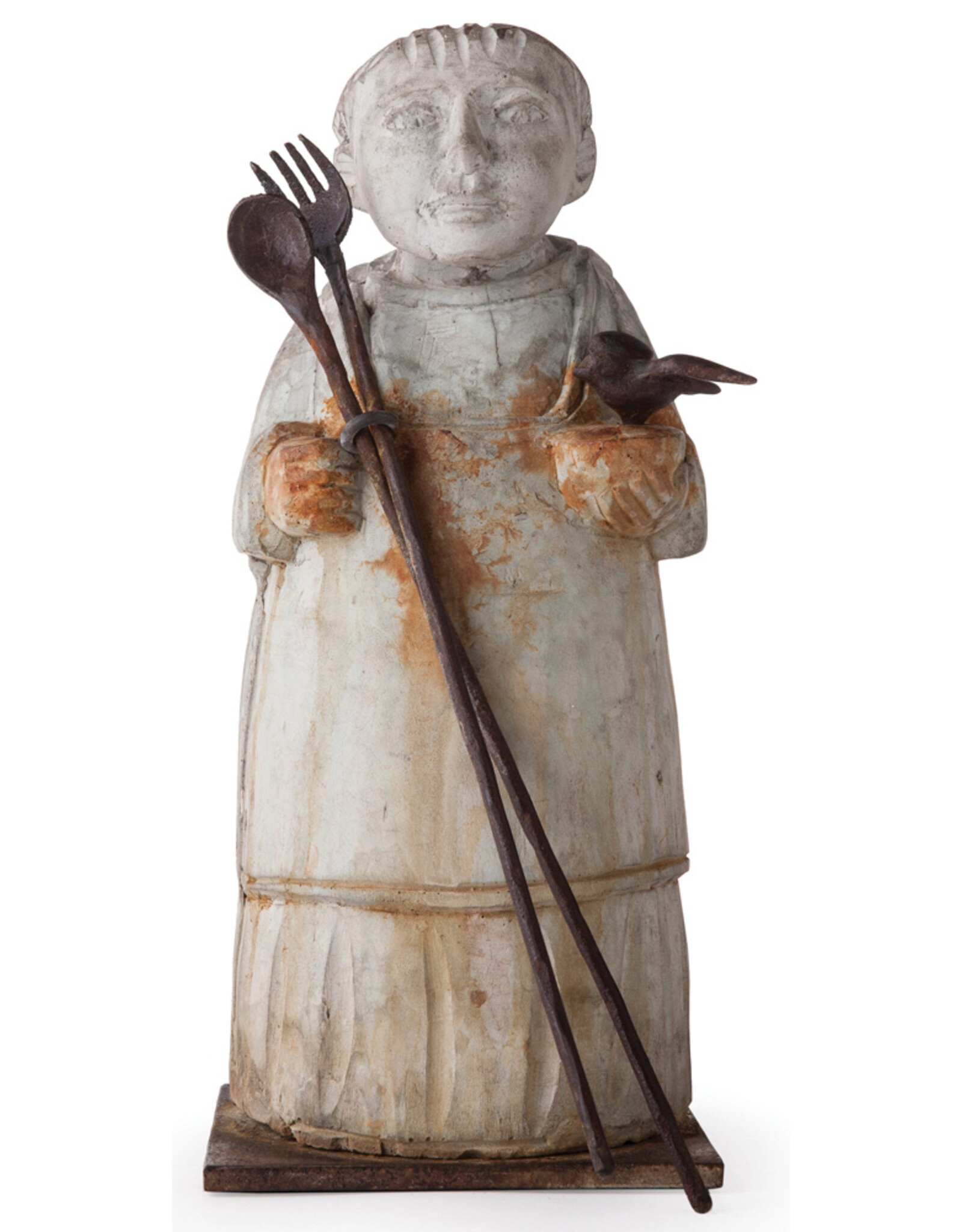 San Pasqual Saint Sculpture