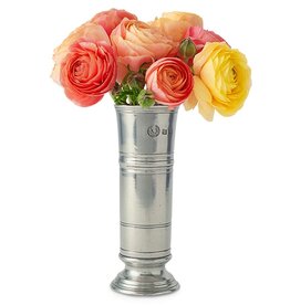 Footed Cylinder Vase, 858.0