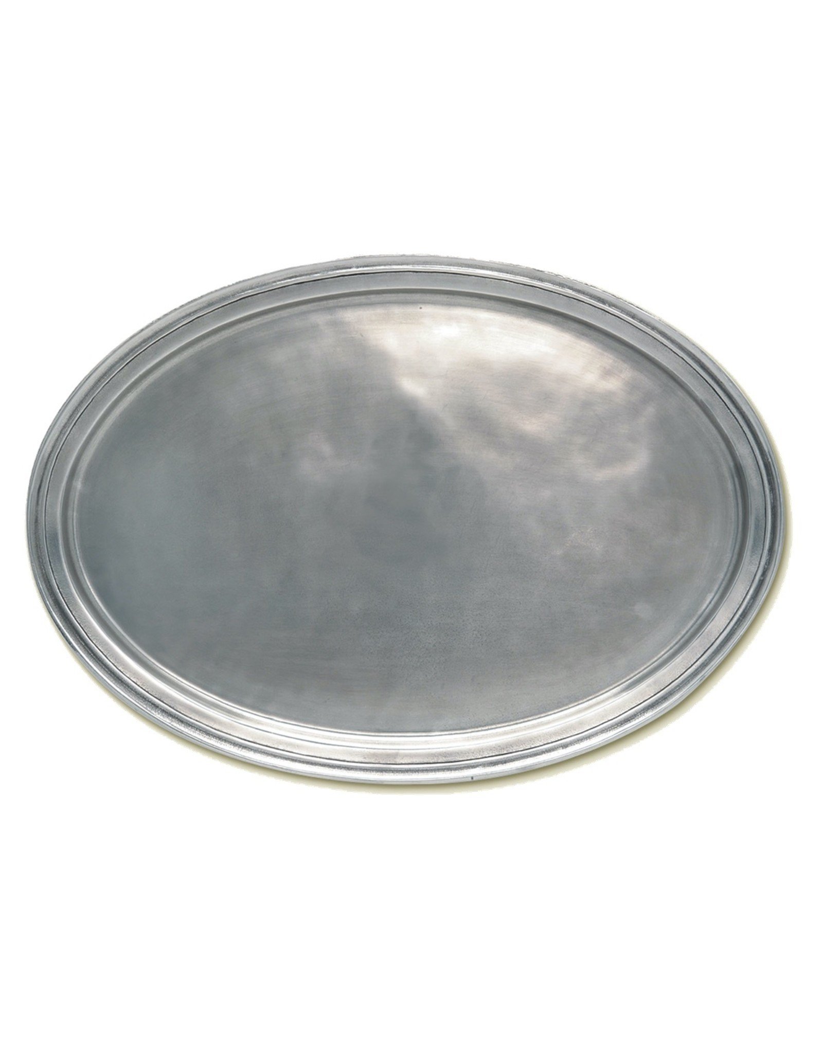 Oval Incised Tray, Lg