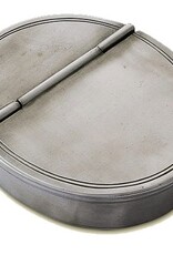 Oval Lidded Cigar Ash Tray, A784.5