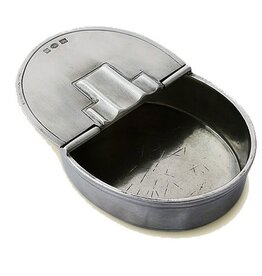 Oval Lidded Cigar Ash Tray, A784.5