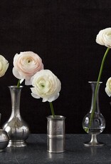 Pewter Footed Glass Vase, 938.0