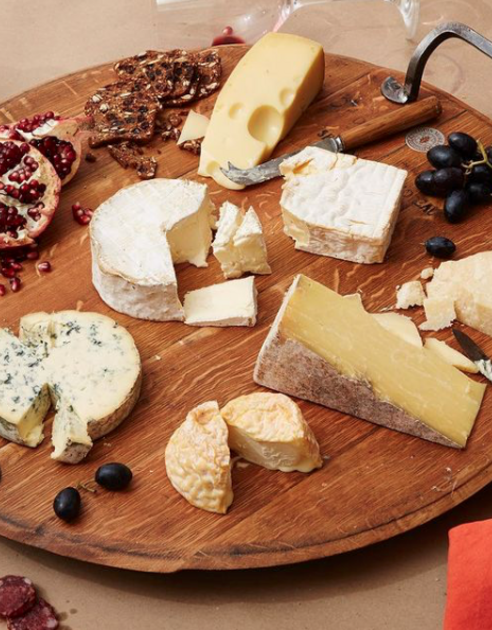 Vintage Platter w/ Forge Iron Handles