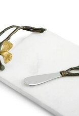 Butterfly Ginkgo Small Cheese Board w/ Knife