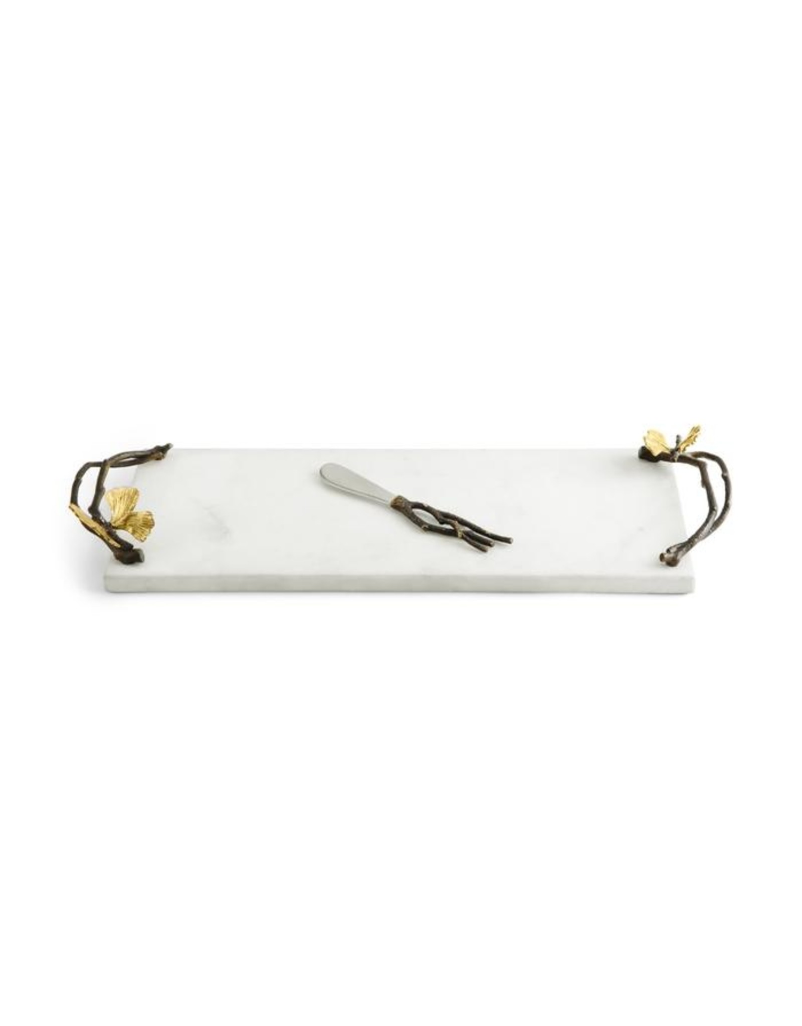Butterfly Ginkgo Small Cheese Board w/ Knife