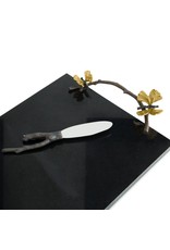 Butterfly Ginkgo Granite Cheese Board w/ Knife