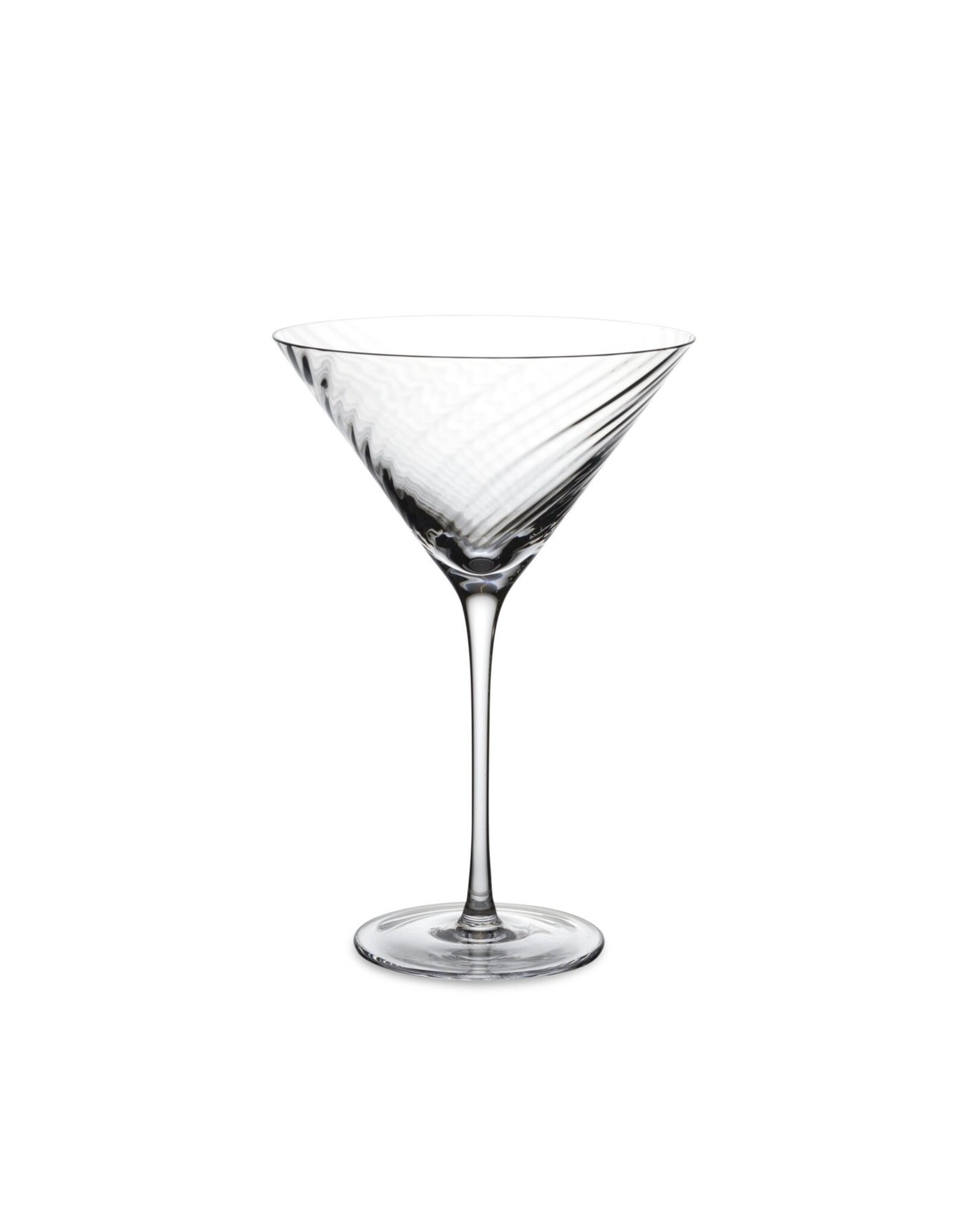 Twist Diamond Martini Glass