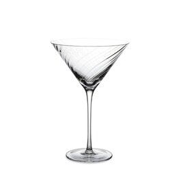 Twist Diamond Martini Glass