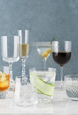 Twist Diamond Martini Glass